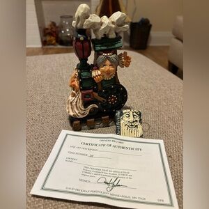 Studio G David Fryman DF1308 Christmas Train With Santa and Mrs. Claus